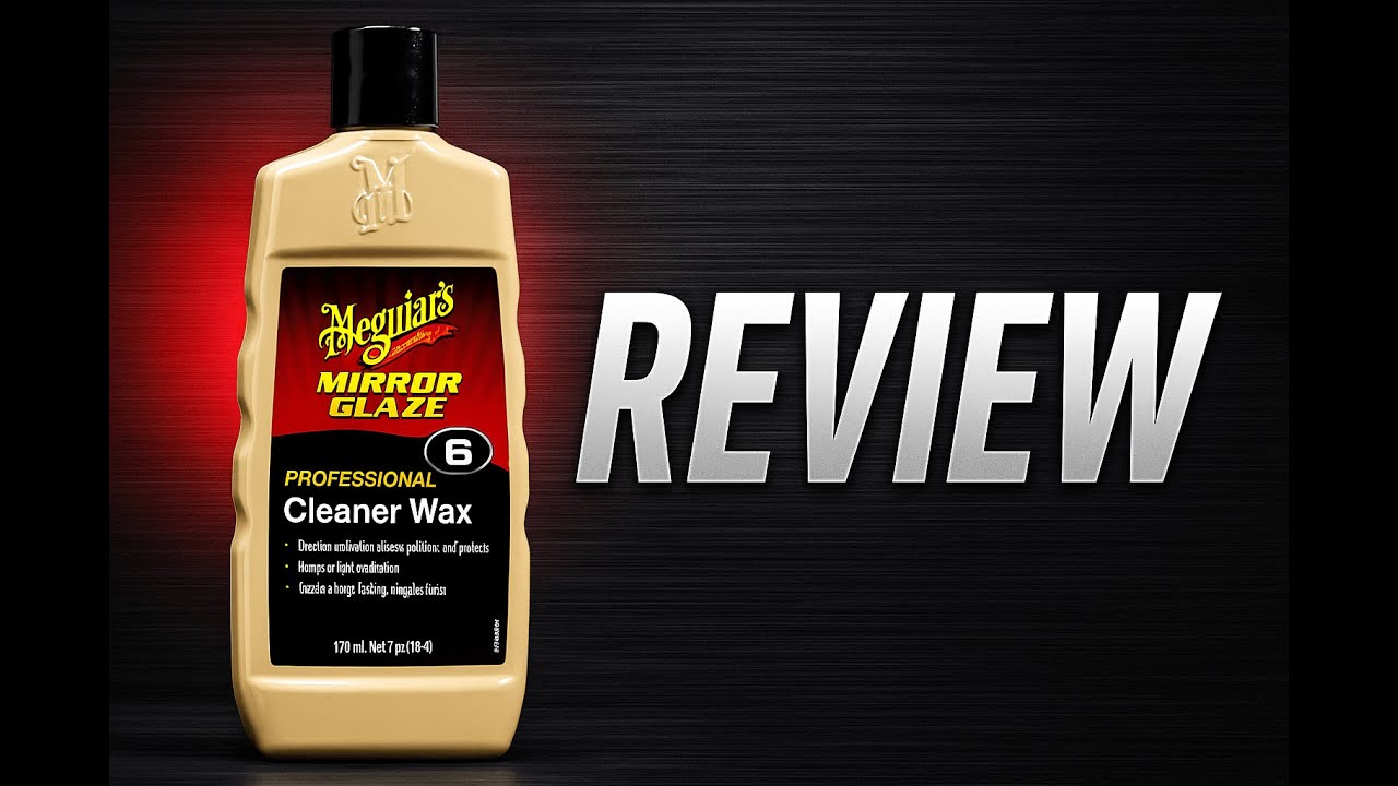 Review - Meguiar's Professional Cleaner Wax M0616 - Swirl and Scratch Remover, Car Polish