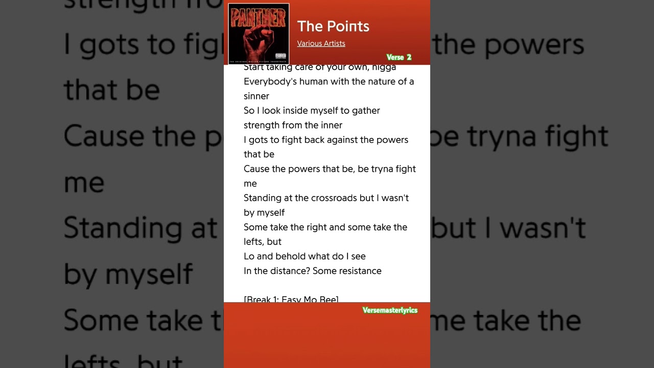 The Points Various Artists Verse 2 coolio