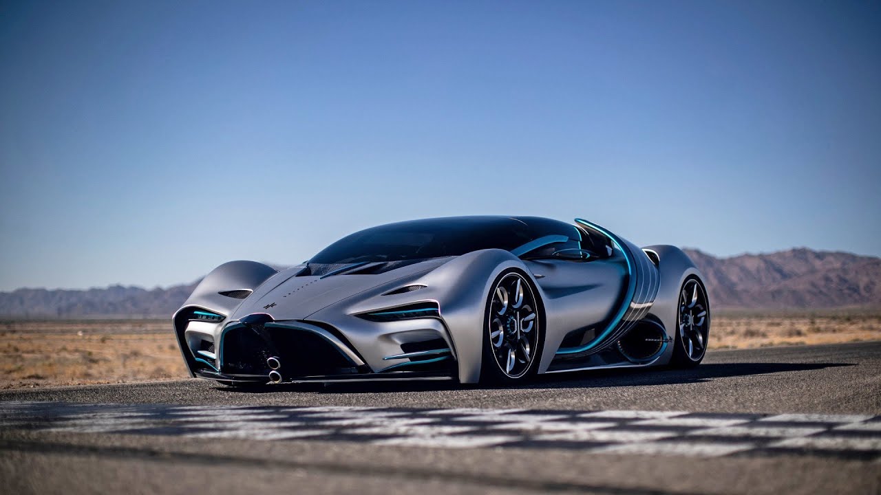 2022 Hyperion XP-1 Hydrogen Supercar ⚡ The sprint to 60 mph allegedly happens in under 2.2 seconds