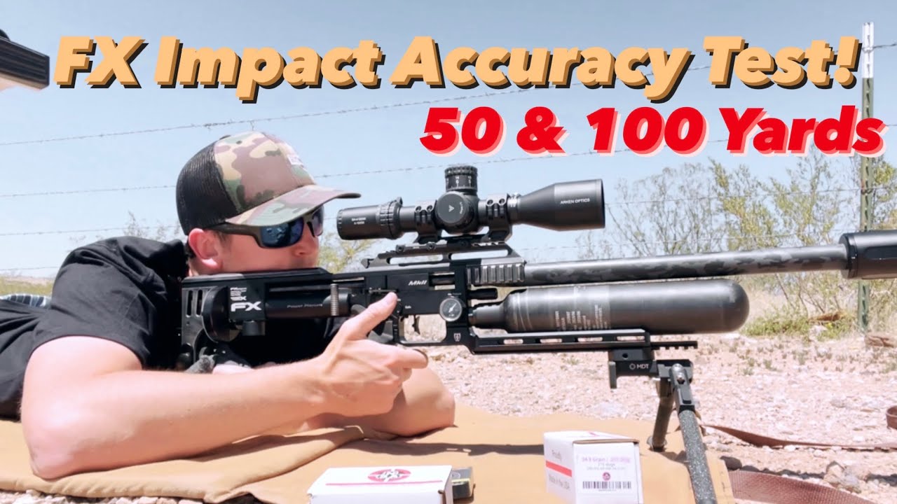 FX Impact Ammo Test! 50 & 100 Yard groups!