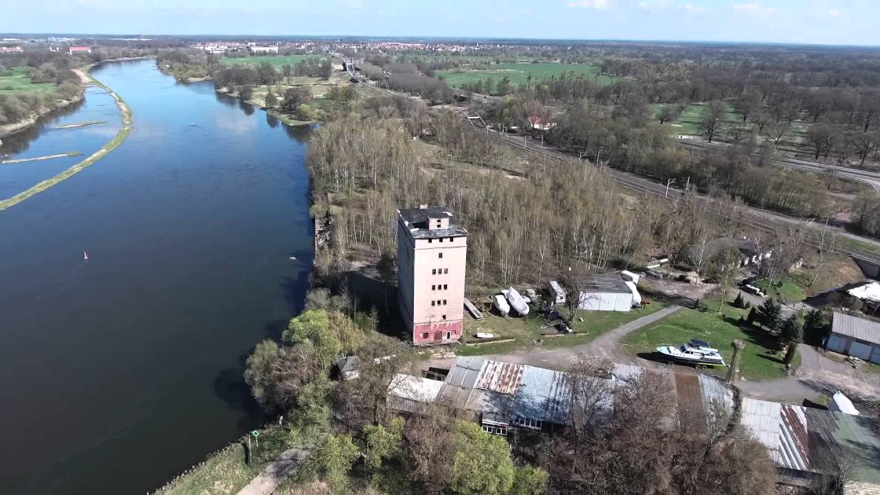 FPV Phantom 4 DJI / Flug über Wallwitzhafen - Dessau- Elbe /1080p