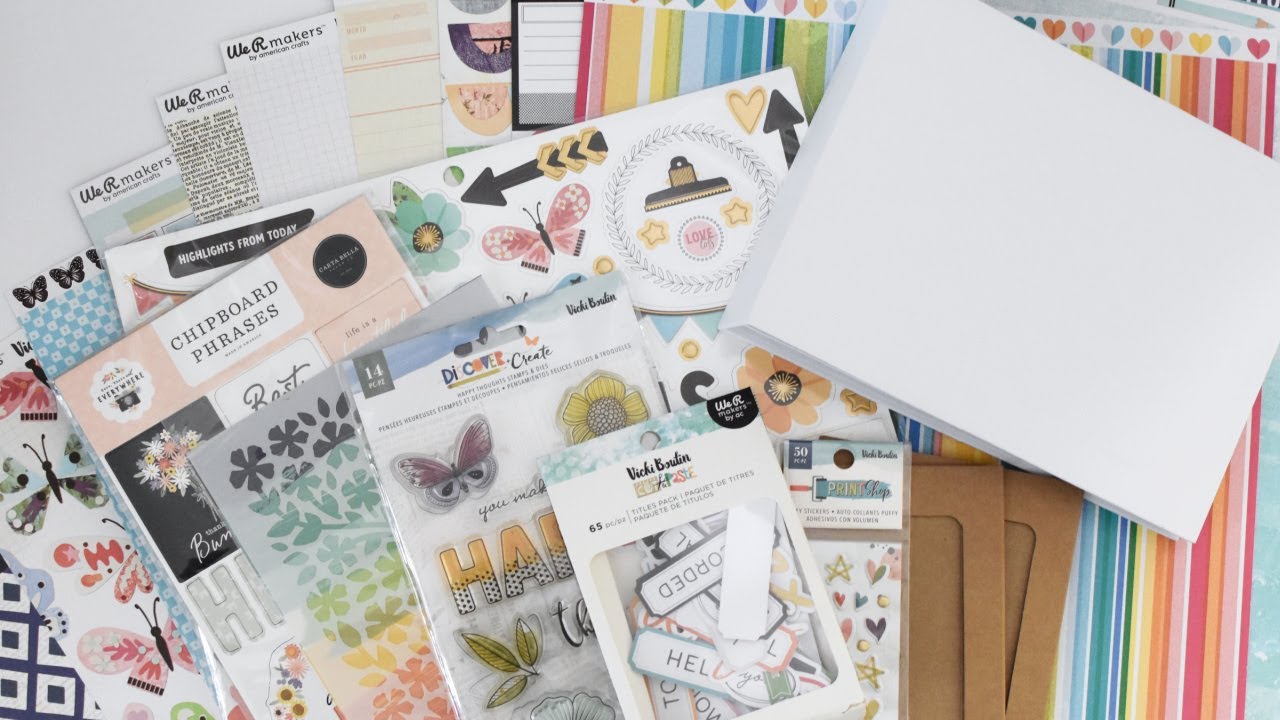 Unboxing: My Creative Scrapbook Album Kit for November 