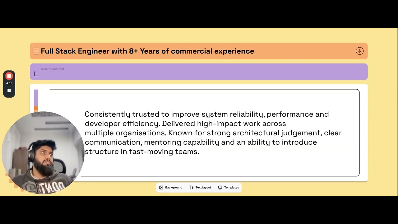 Introducing Experienced Full Stack Engineer Ready to Collaborate 🚀
