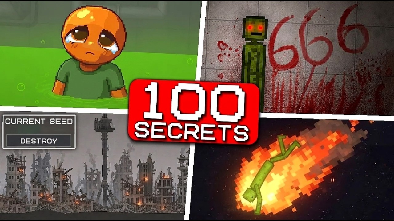 100 SECRETS of NEW UPDATE - Melon Playground Sandbox