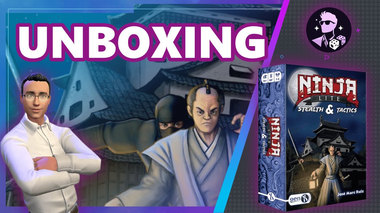 UNBOXING de NINJA LITE Stealth & Tactics