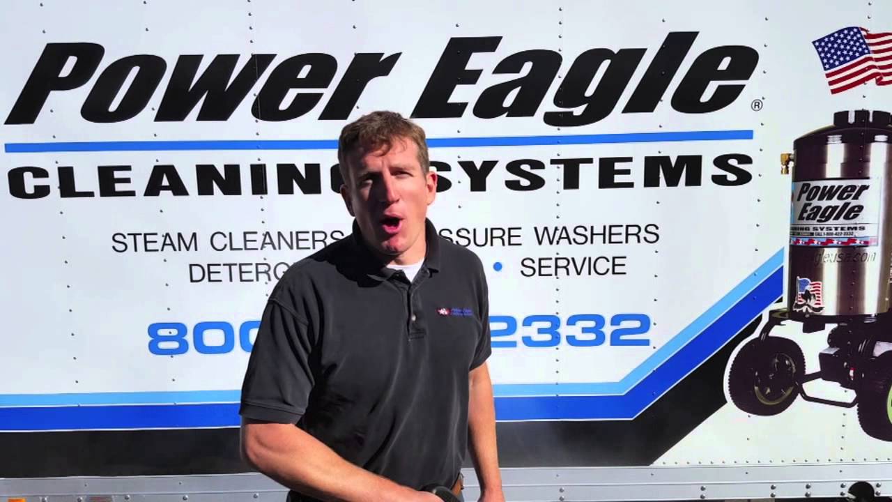 Power Eagle Steam & Hot Water Washer Demo