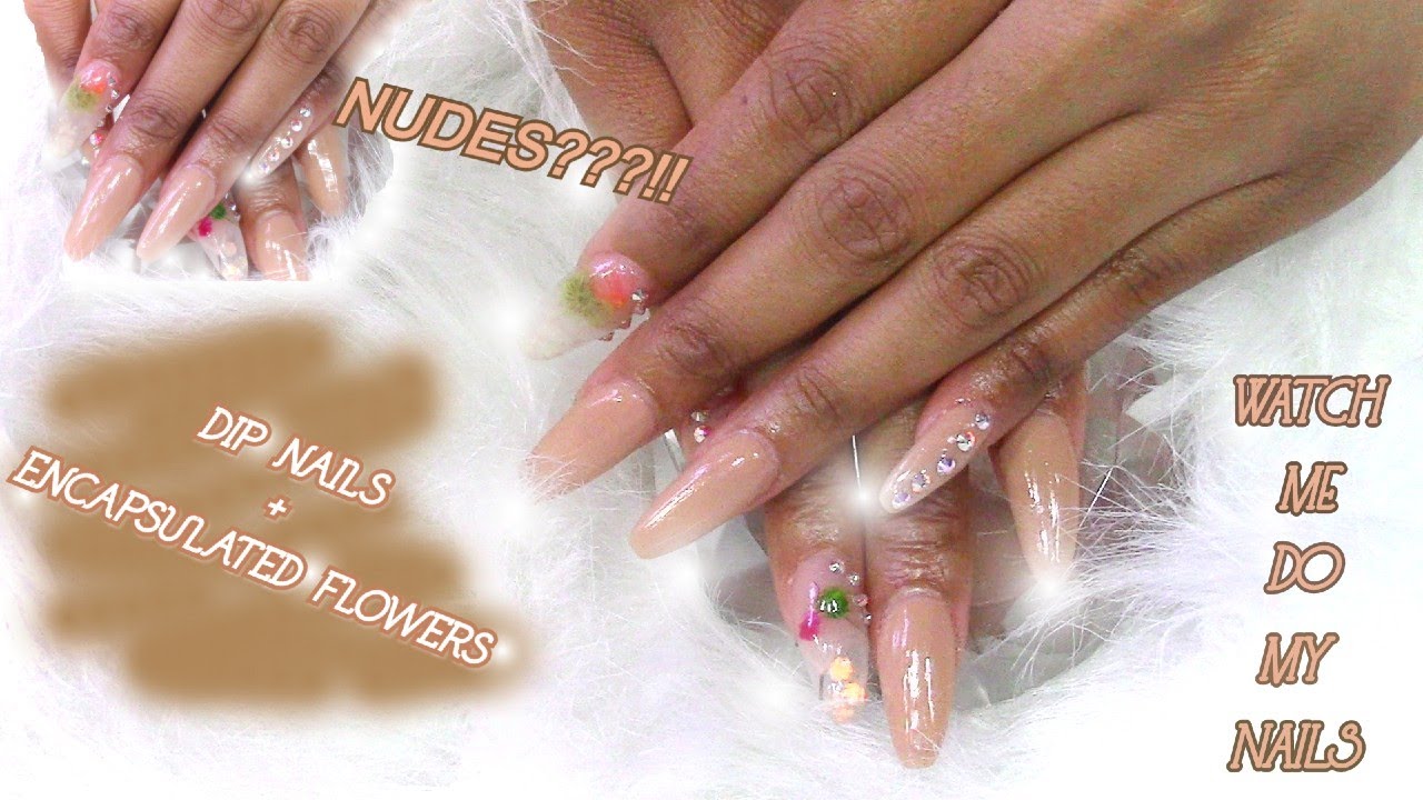 WATCH ME DO MY NAILS SERIES: NUDE SET! l NelleDoingThings!