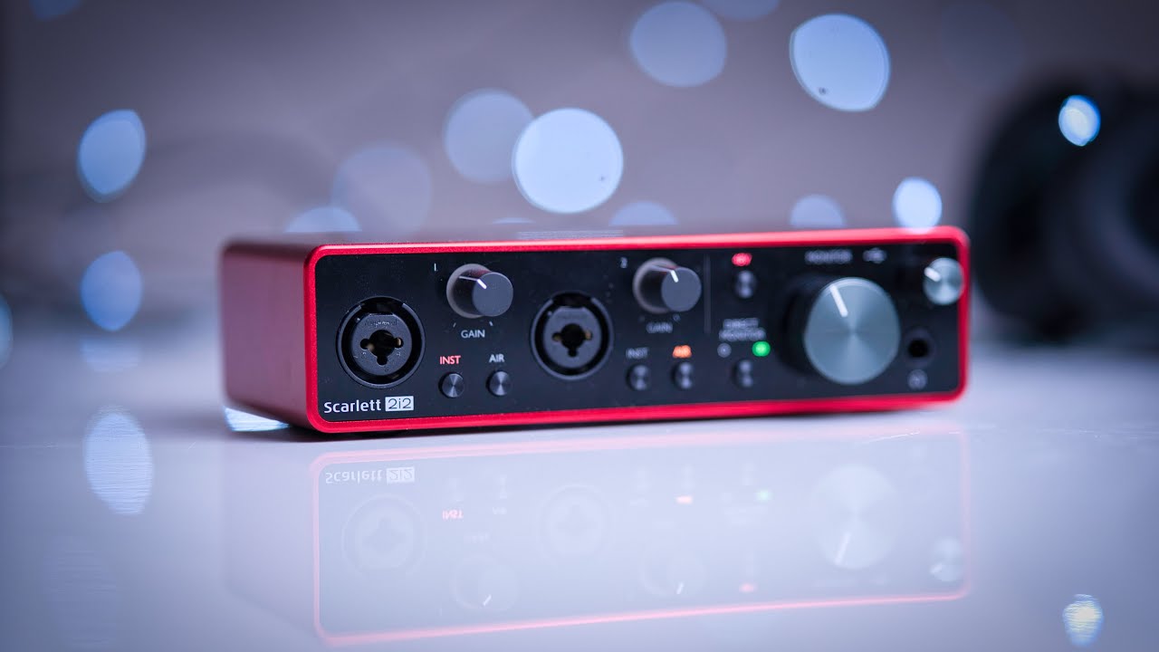 Focusrite Scarlett 2i2 (3rd Gen): An Unboxing // Overview // Soundbites