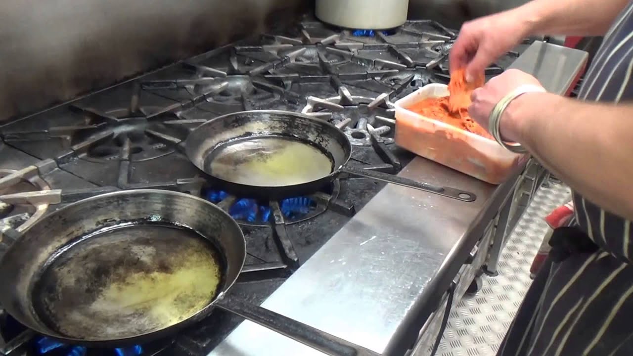 Cooking demo: Cafe Andaluz Glasgow cook hot & cold Spanish tapas