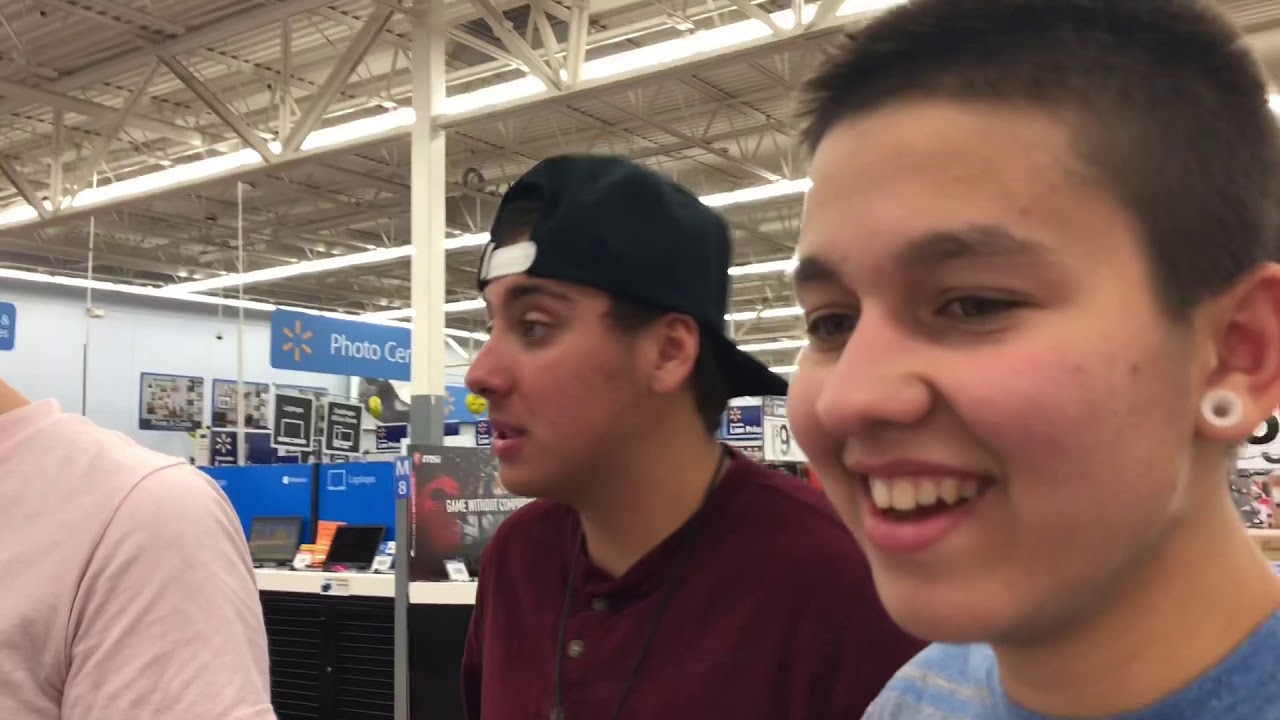 Dancing in Walmart