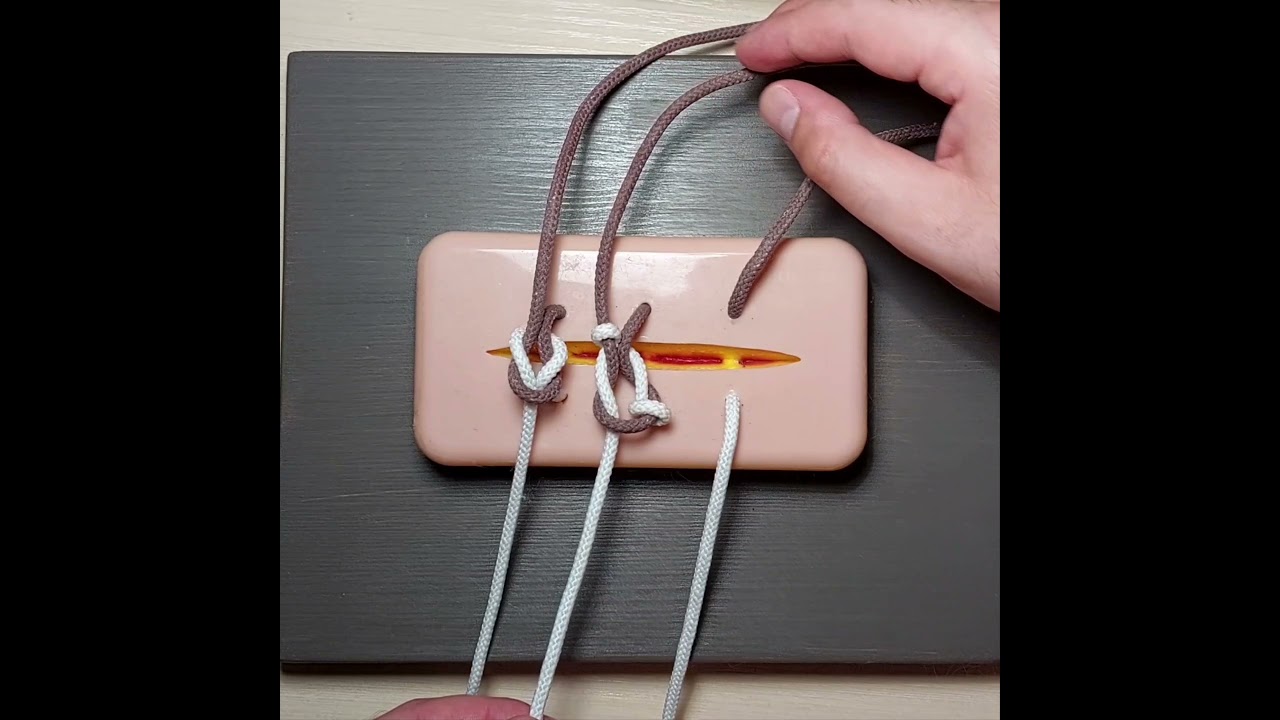 Хирургические узлы. Часть 2. Surgical knots. Part 2