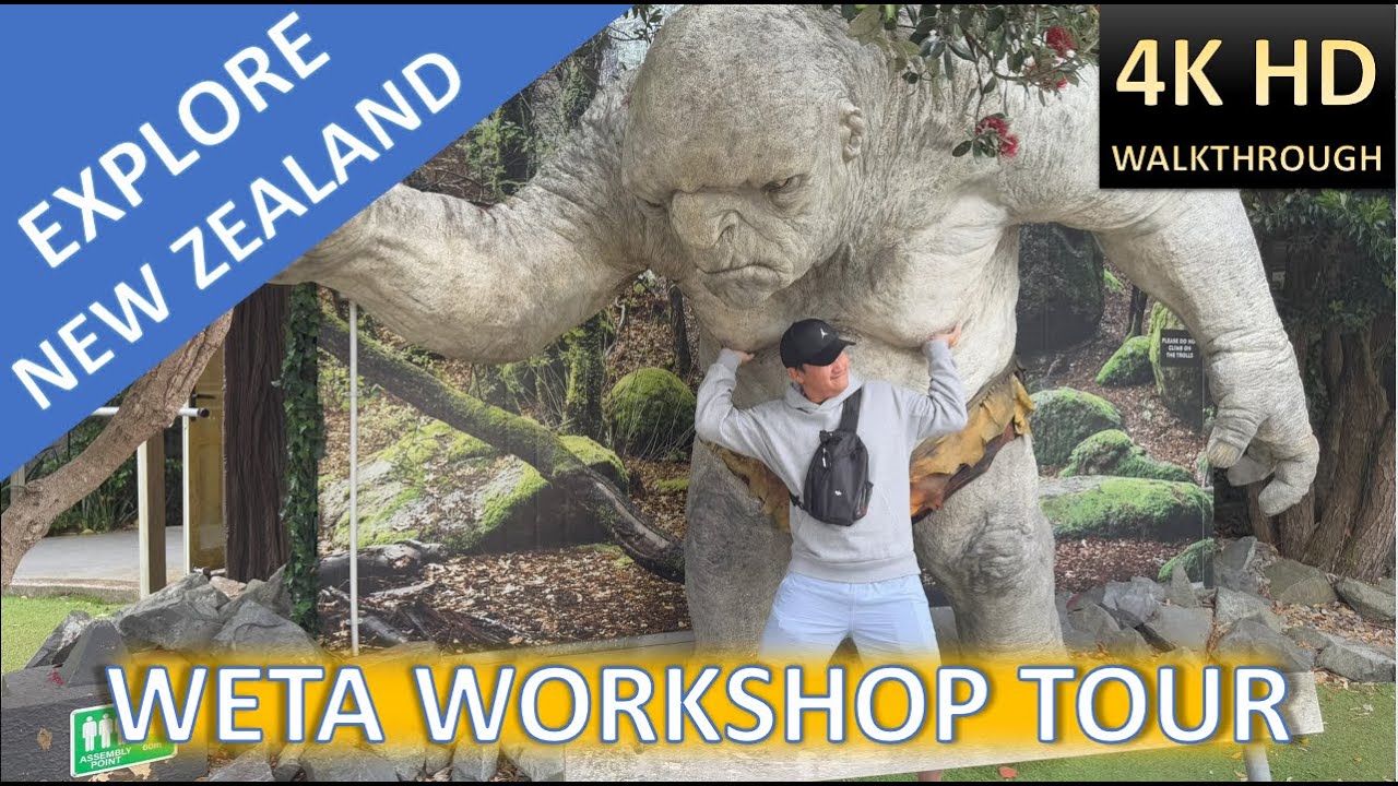 WETA WORKSHOP TOUR | WETA CAVE | WALKTHROUGH 4K HD
