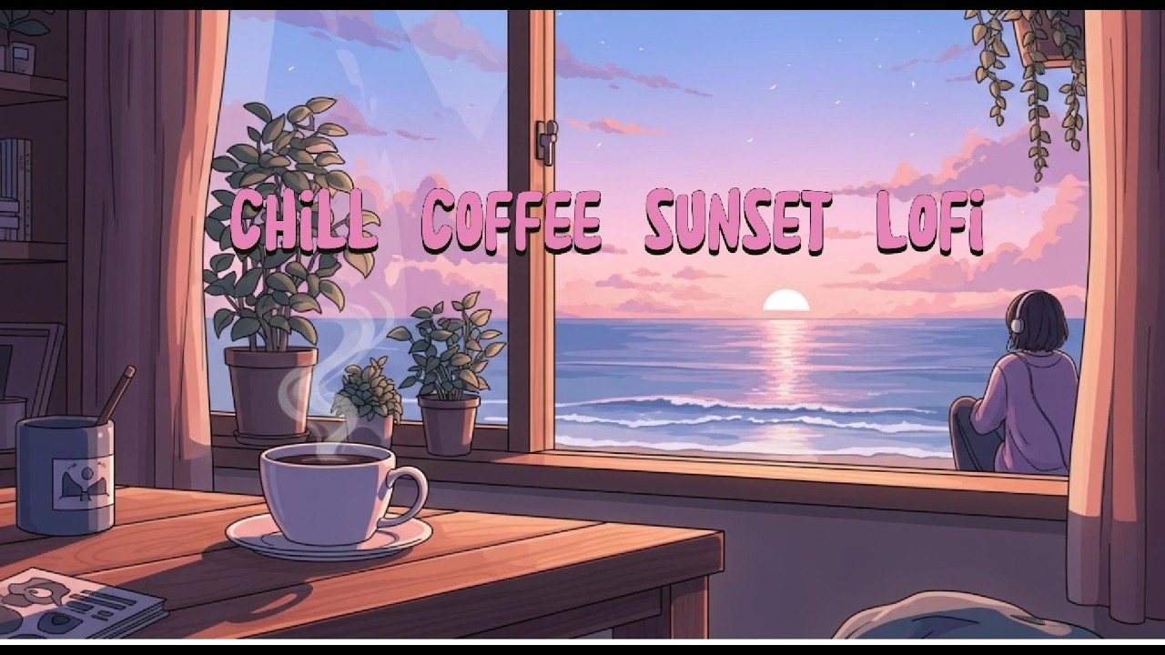 Chill Coffee Sunset ☕🌅 | Relaxing Lofi Beats to Unwind