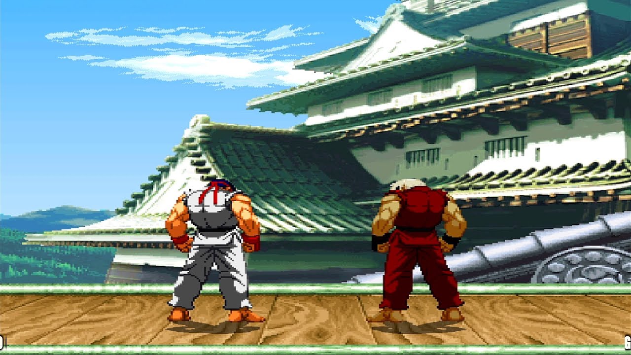 VI.OLENT RYU VS EVIL KEN! EPIC COMBAT!