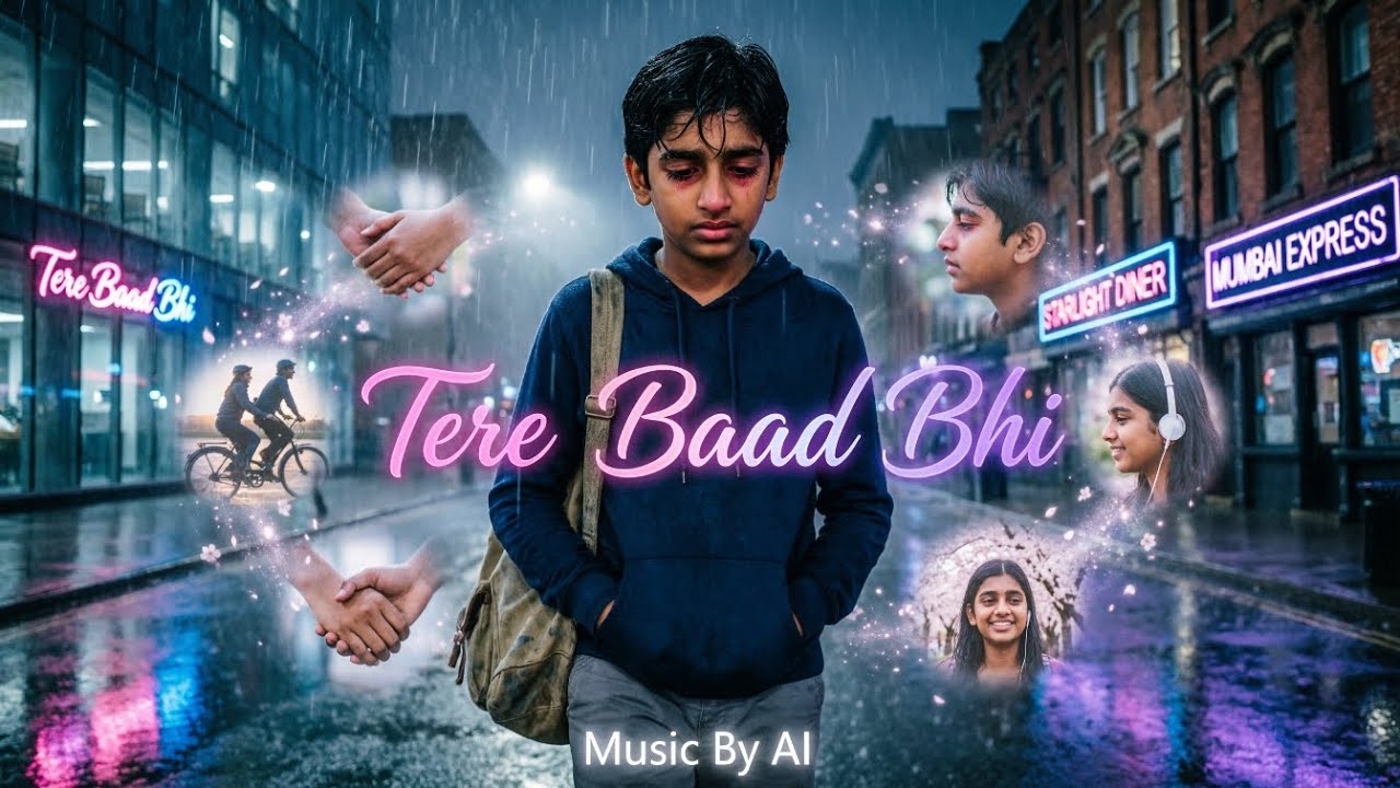 Tere Baad Bhi 💔 Heart Touching Hindi Sad Love Song | Emotional Breakup Song 🥀 | Music By AI