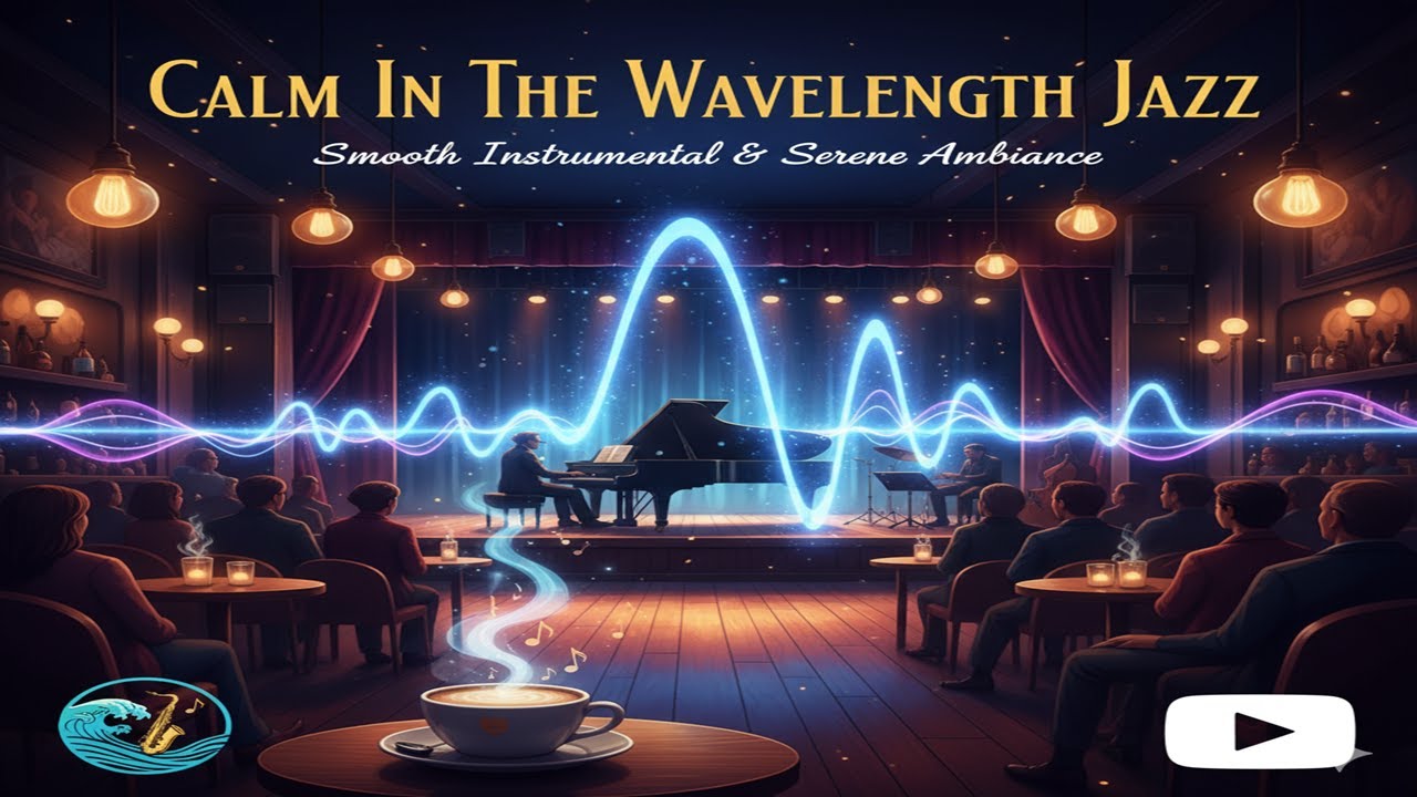 Calm In the Wavelength Jazz 🌊 Мягкая инструментальная музыка для глубокой концентрации и безмятеж...