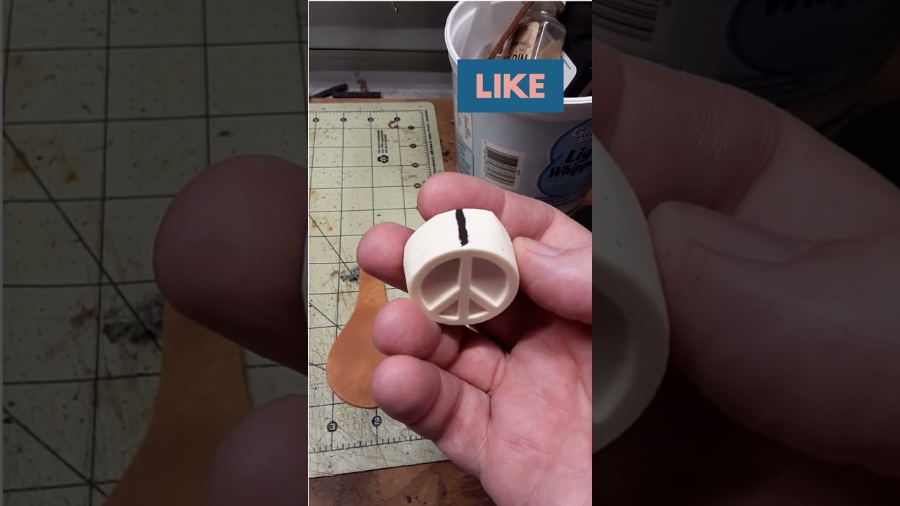 Leather Stamp Quick Tip - Super Easy Idea for Pressing Leather