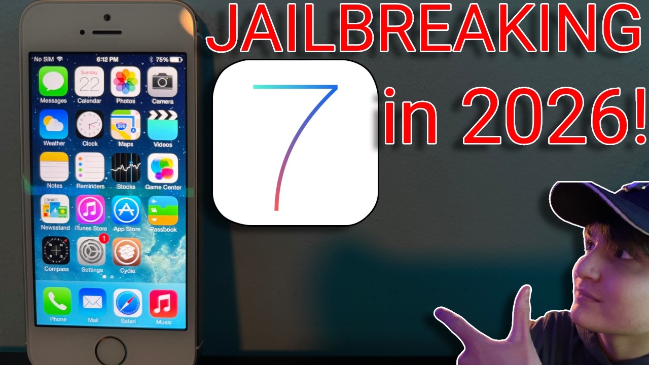 Jailbreaking a iOS 7 iPhone 5S in 2026!
