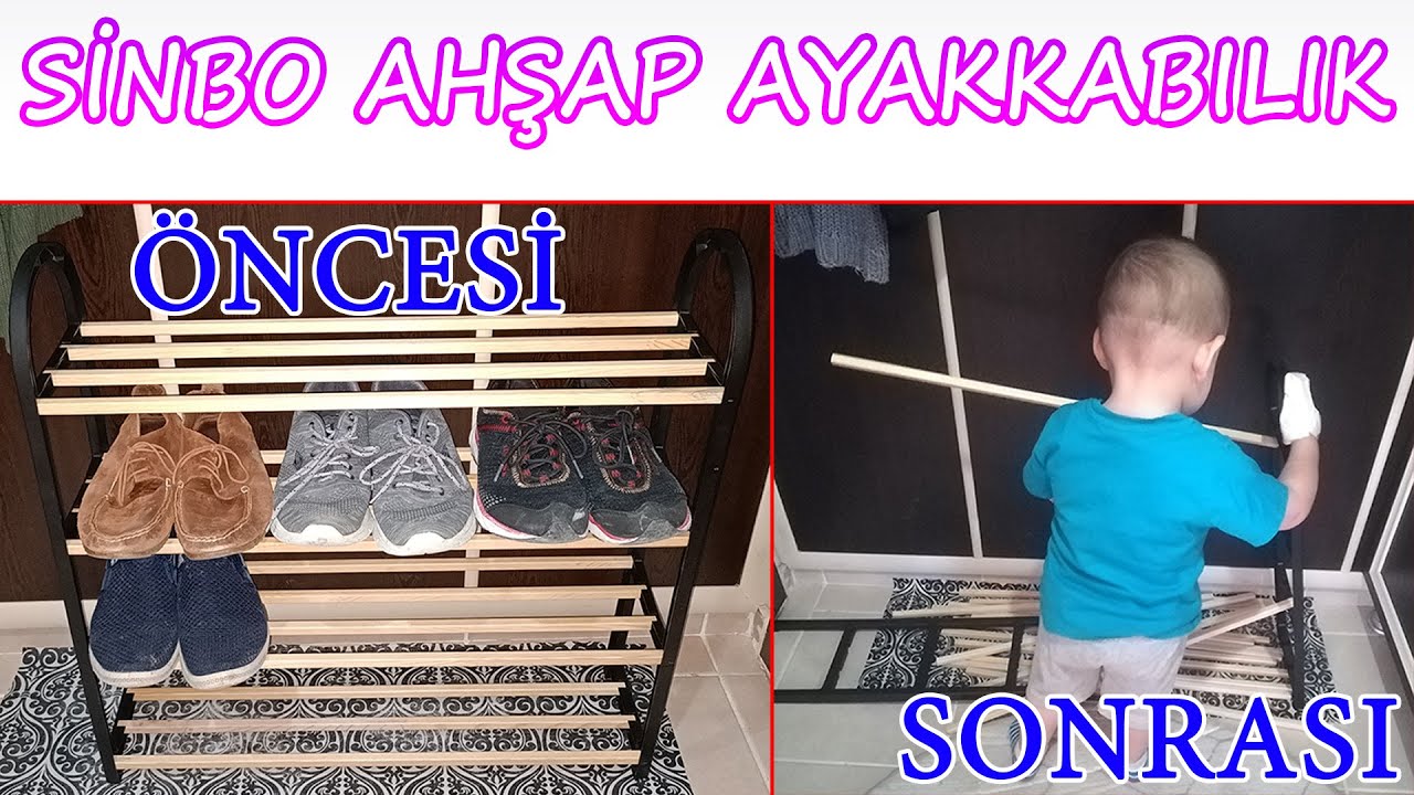 Ahşap Çubuklu Ayakkabılık İnceleme/Montaj | A101| Sinbo/Kapris Marka
