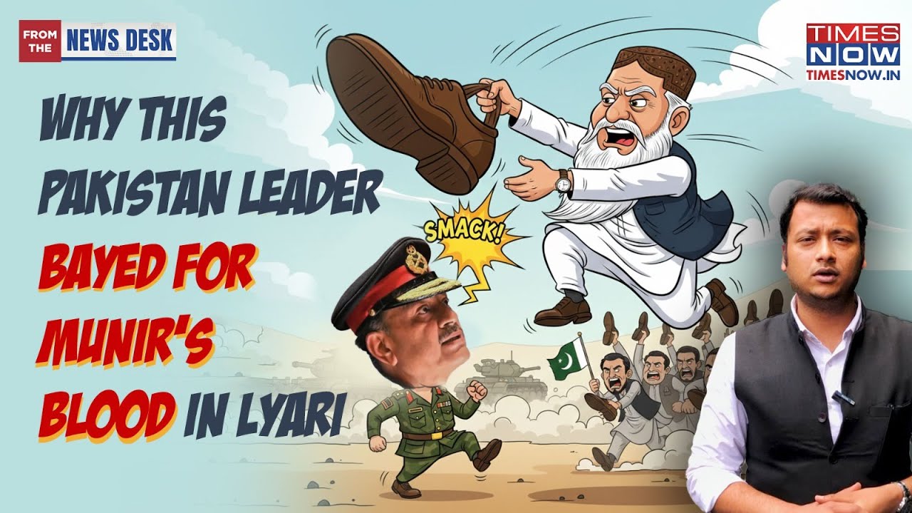 Pakistan Opposition JUI-F Leader Brays For Munir's Blood In Lyari As TTP Led Attacks Bleed Forces