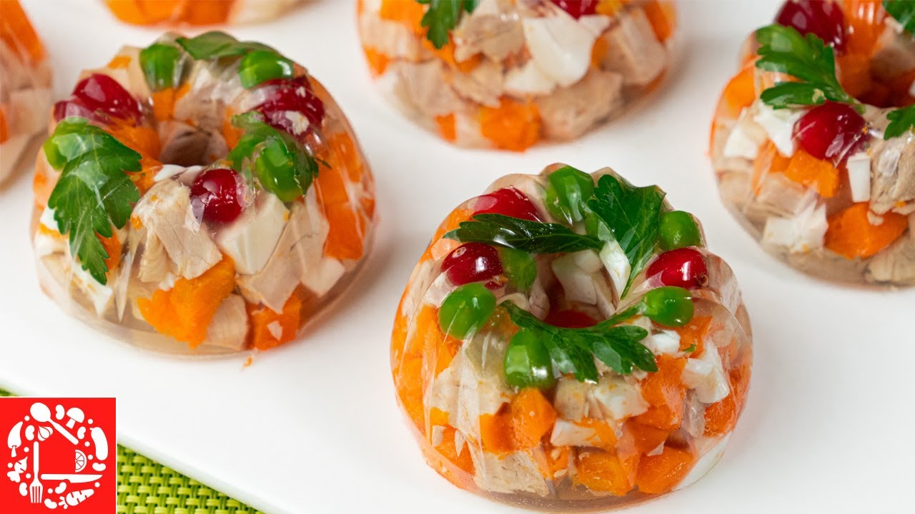 Порционное Заливное с мясом на Праздничный стол! Справится каждый!