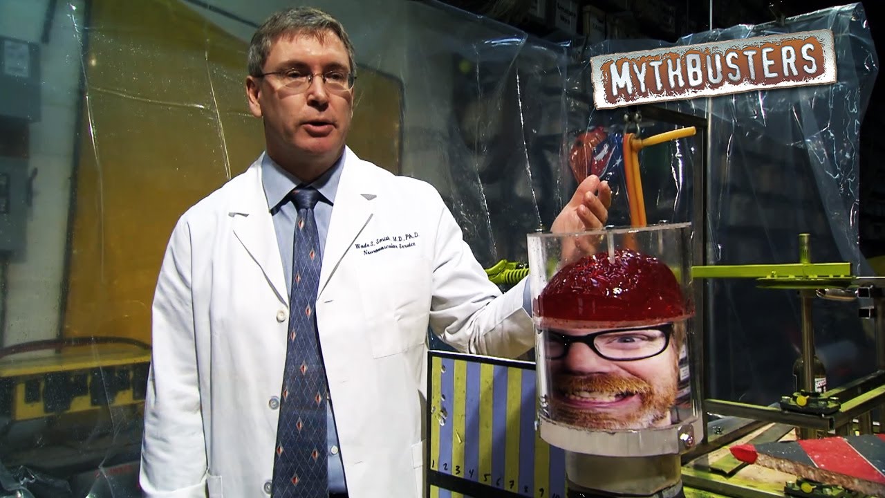 Does A Full Bottle Hit Harder Than An Empty One? | MythBusters