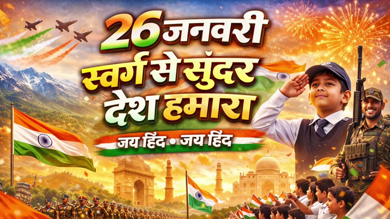 26 january specialSwarg Se Sundar Desh Hamara #DeshBhaktiSongs#PatrioticSong#JaiHind#VandeMataram