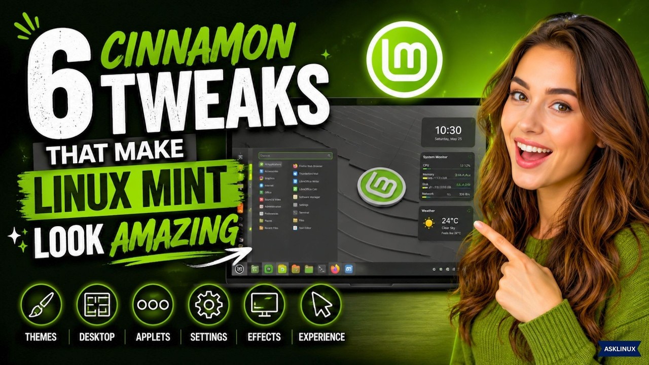 6 Cinnamon Tweaks That Make Linux Mint Look AMAZING