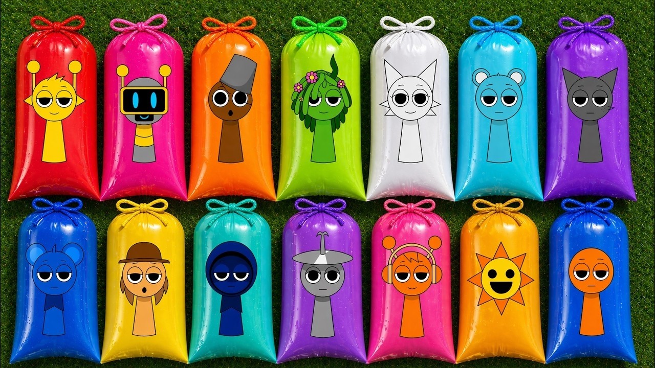 FINDING SPRUNKI: All Characters Full Mix | Simon, Raddy, Pinki, Oren, Garnold, Vineria #PART14