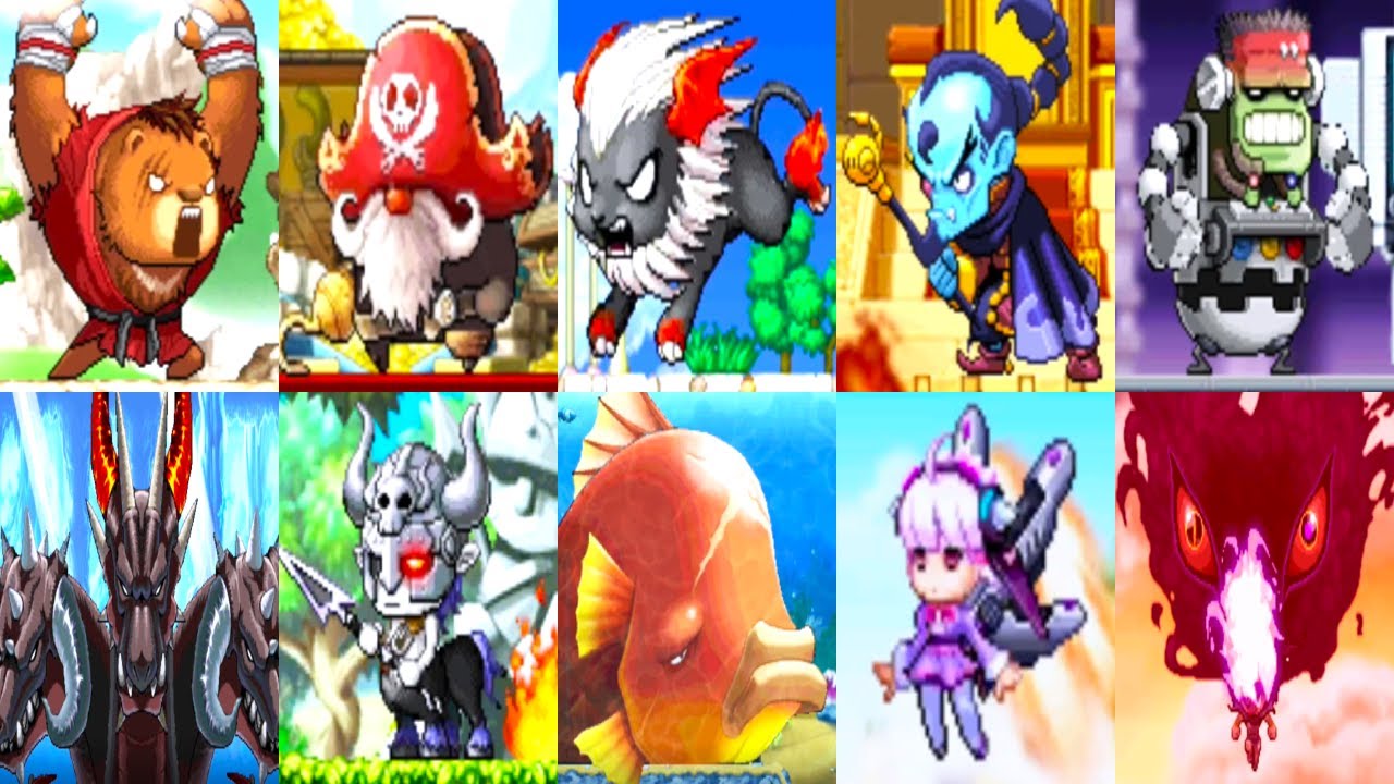 Maplestory 3DS - The Girl Of Destiny | All Storyline Boss Battle