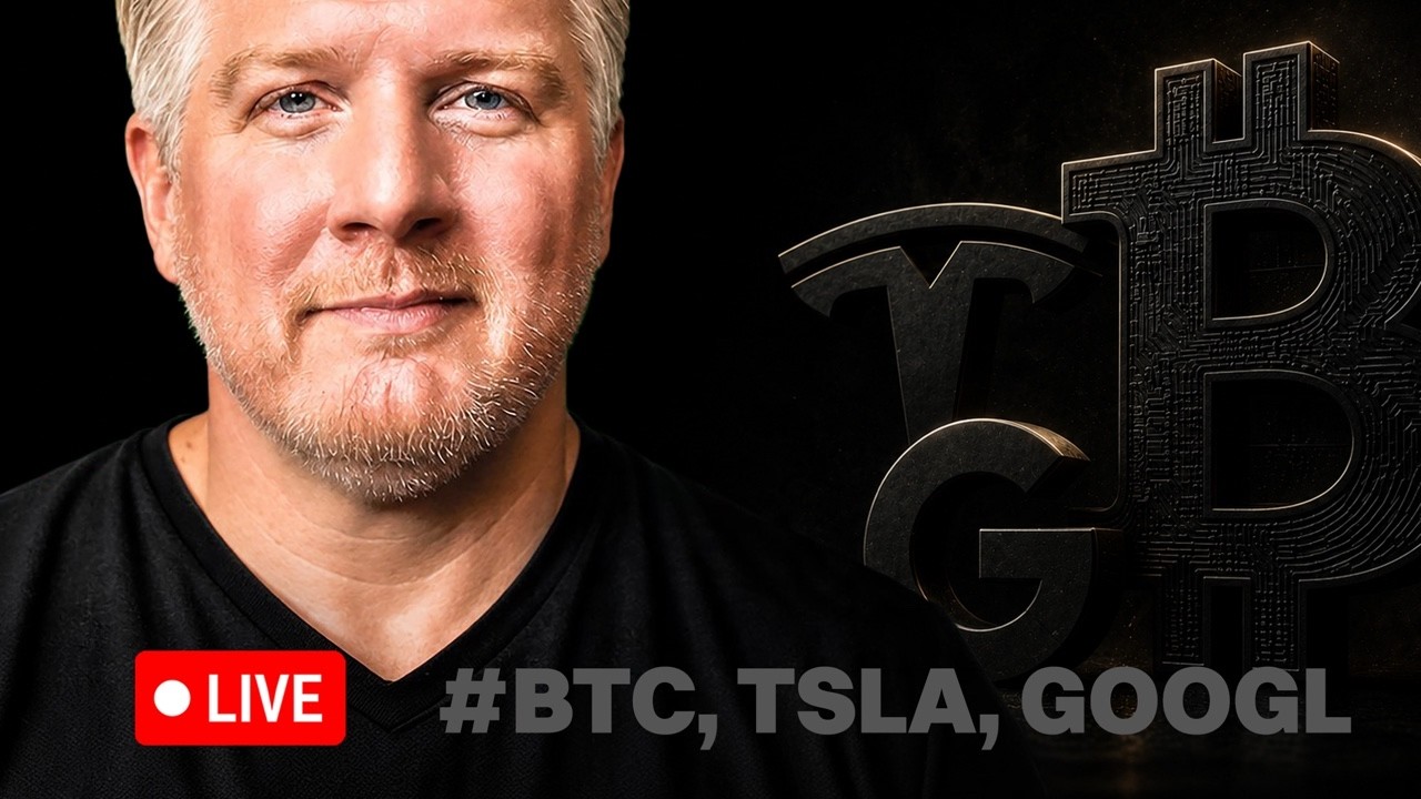 Прямая трансляция: отчеты TSLA, GOOGL + BTC