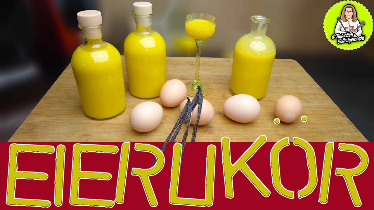 Geschenke aus der Küche - Eierlikör cremig und 🐷gut