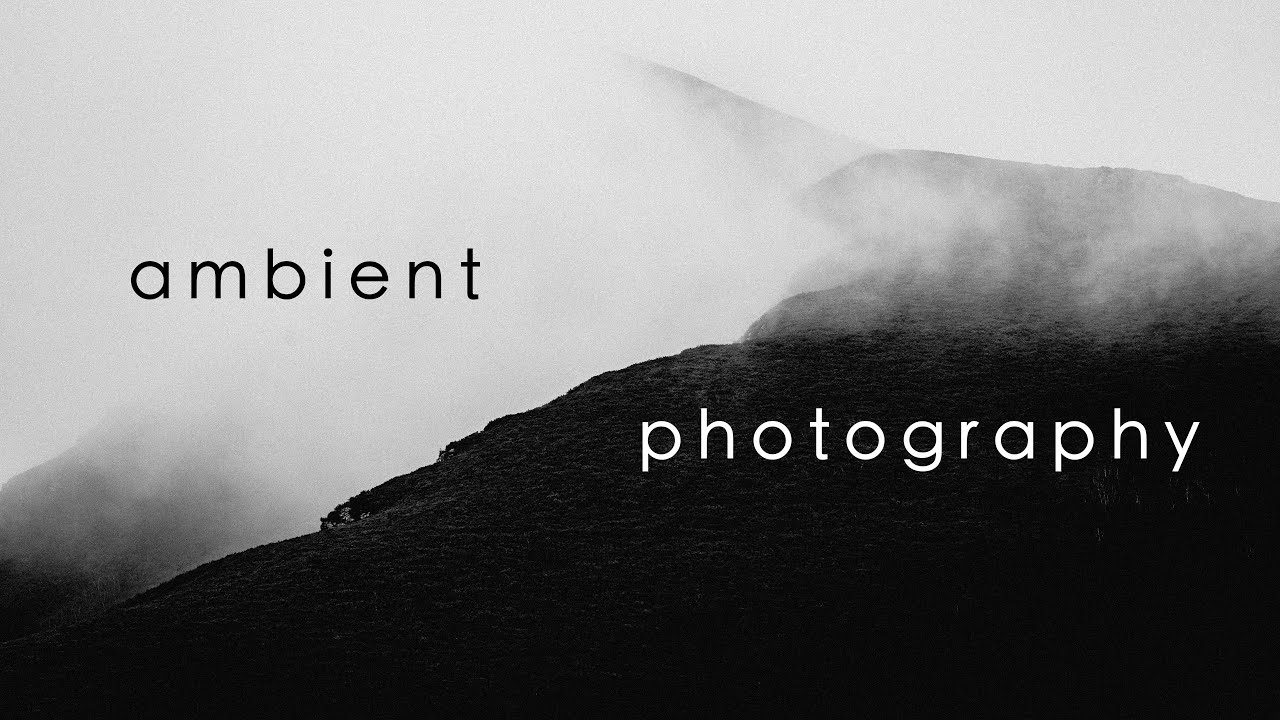 Ambient photography on a rainy, windy and cold day