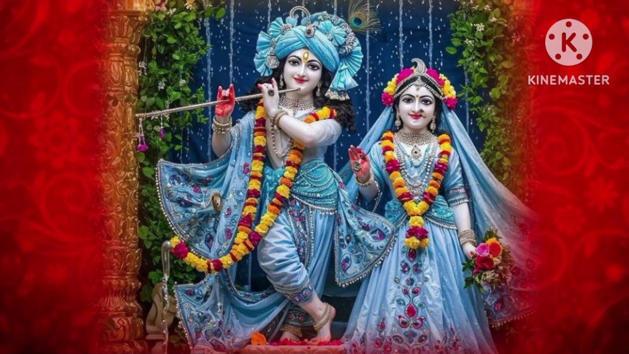 Radhe Krishna ji ka pyara bhajan video 🕉️📿🌷💫🌼🌹👌🙏🙏