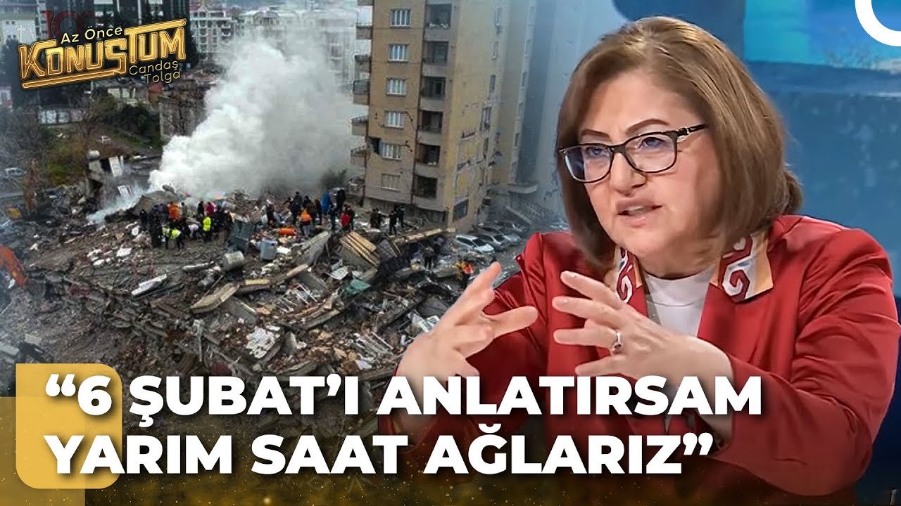 Fatma Şahin: Deprem Gecesi Murat Kurum 5 Genel M&uuml;d&uuml;r&uuml;yle &Ccedil;ok Hızlı Geldi |Az &Ouml;nce Konuştum
