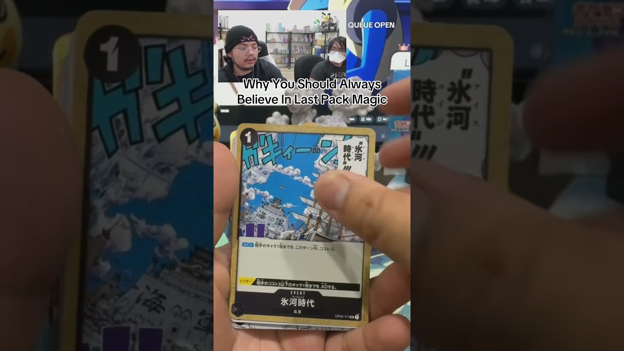 Ernesto has been on fire lately with his pulls! #onepieceprb01 #manganamicard #onepiecetcgopening