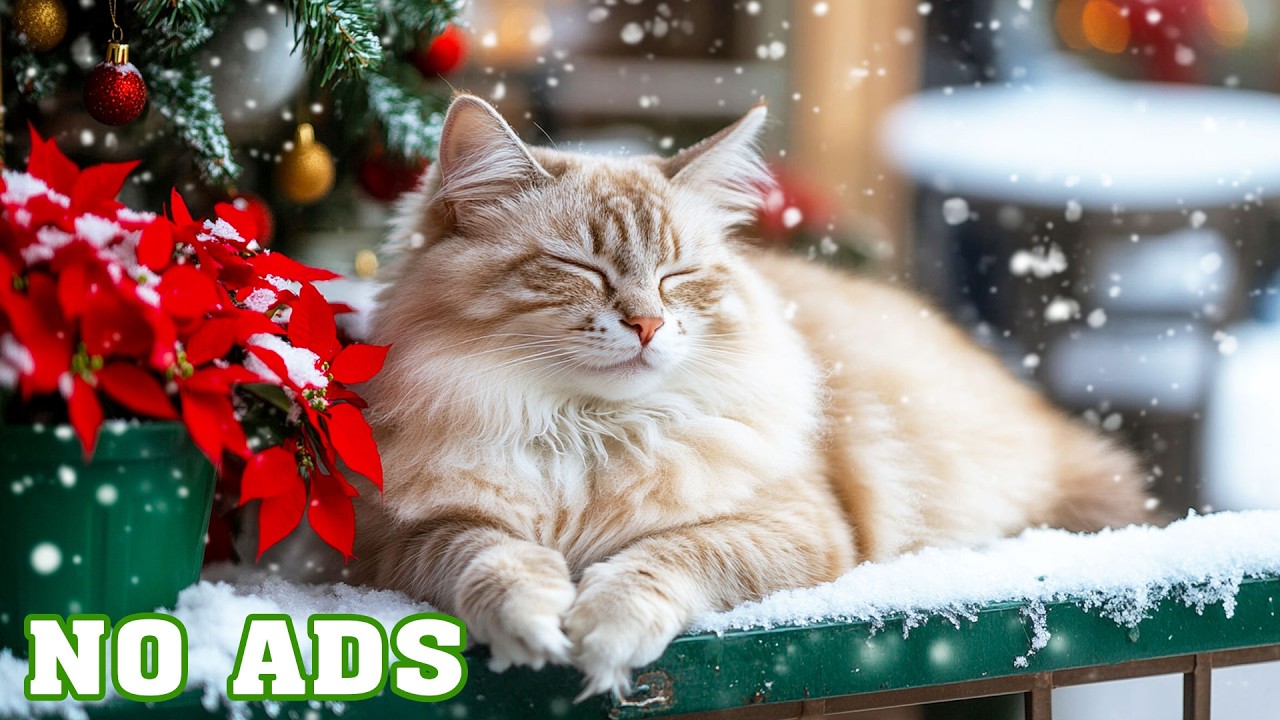 24/7 Cat Sleep Music 🐱💤 Relaxing Cat TV for Deep Sleep & Anxiety Relief | No Ads