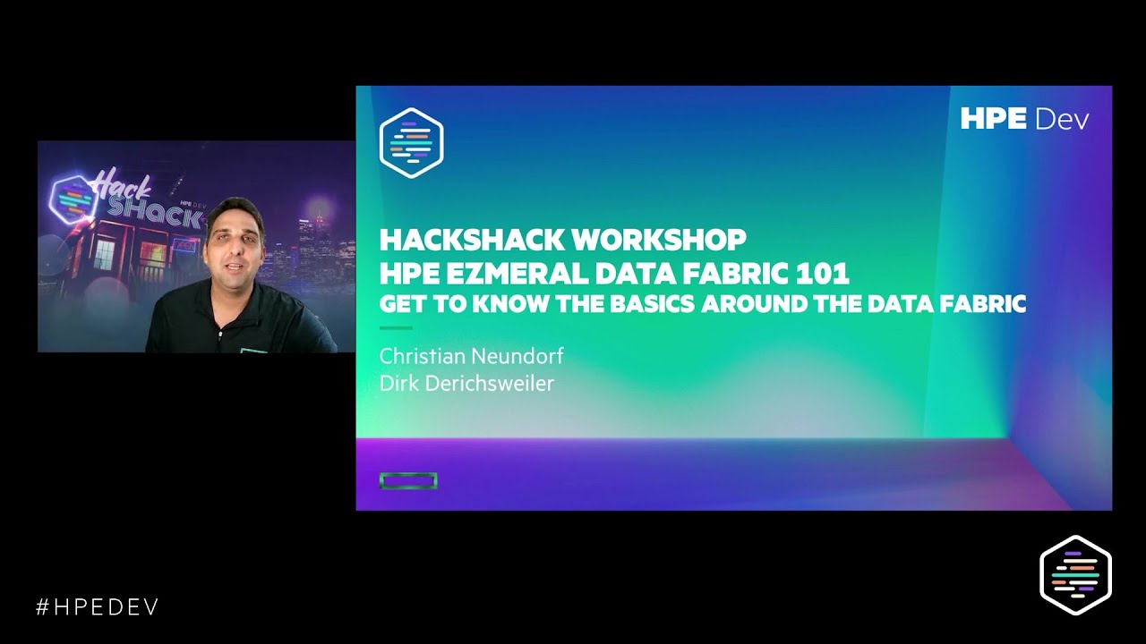HPE DEV: HPE Ezmeral Data Fabric 101—Get to Know the Basics Around the Data Fabric