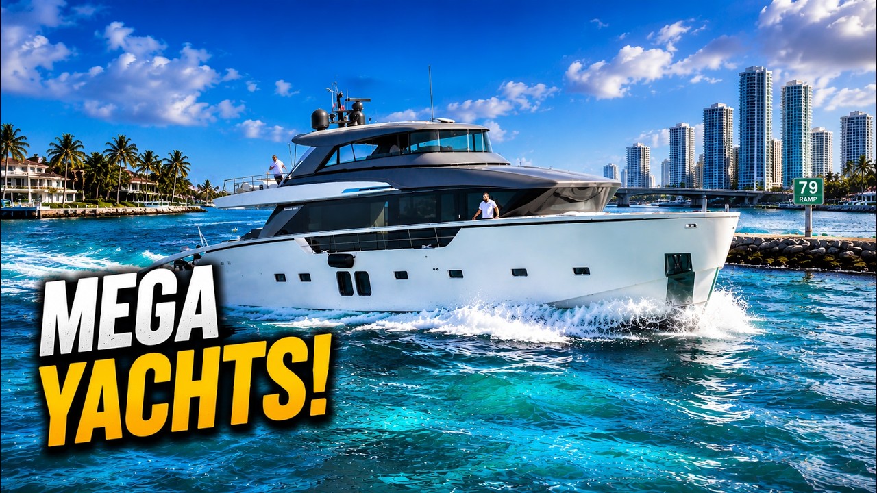 HAULOVER INLET Pure Wealth | Mega Yachts Taking Over