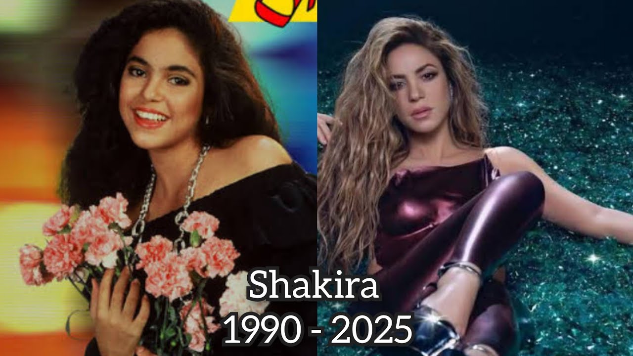 Shakira - Music Evolution (1990 - 2025)