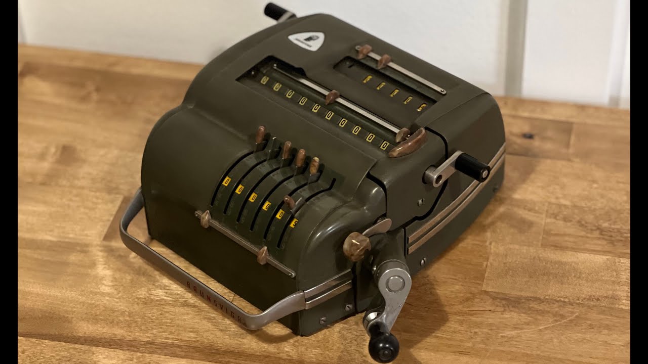 Brunsviga Nova 10 Mechanical Calculator