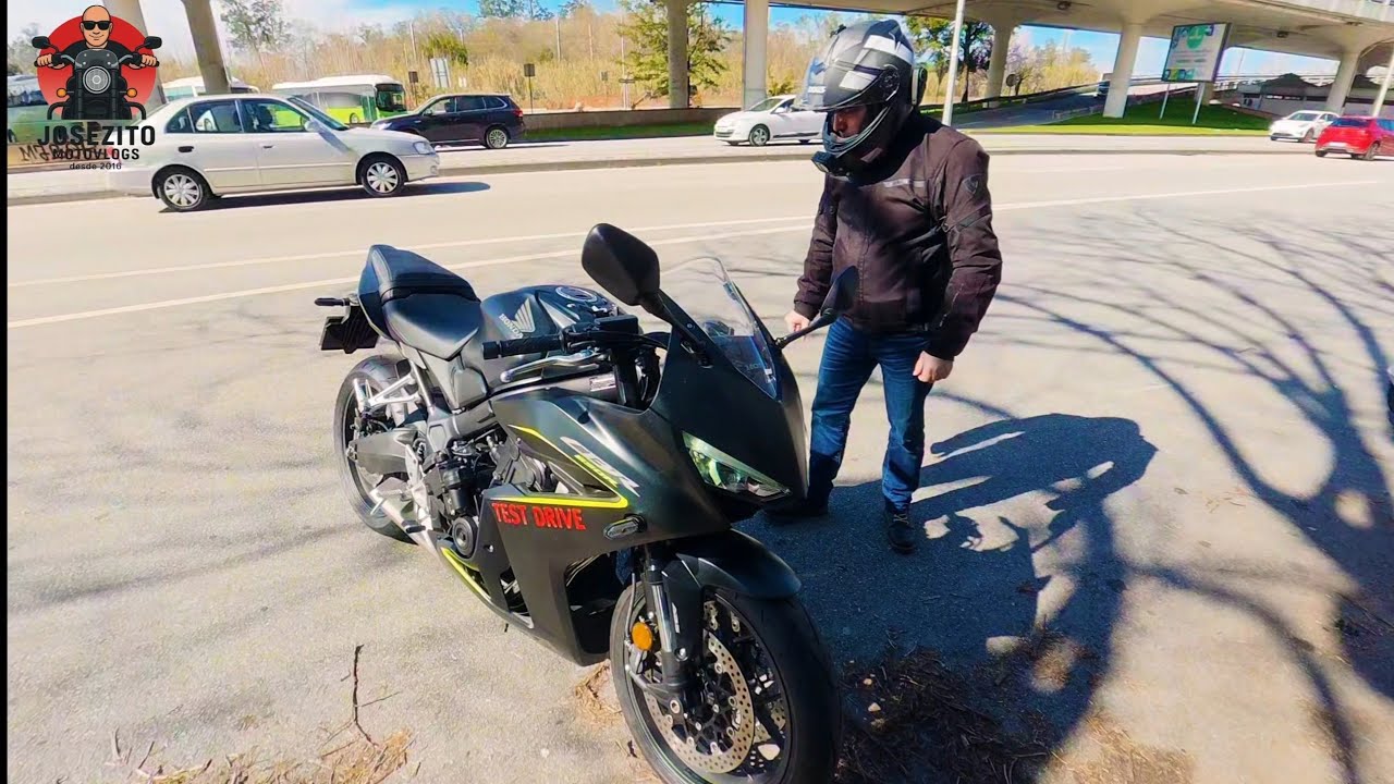 Honda CBR 650R E-cluch 2026 - test ride. 