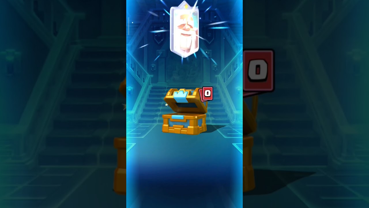 COMO CONSEGUIR CAMPEONES GRATIS EN CLASH ROYALE EN COFRES DE ORO #clashroyale #supercell