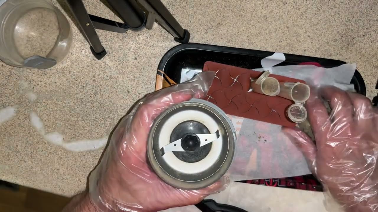 Weed grinding with a coffee grinder