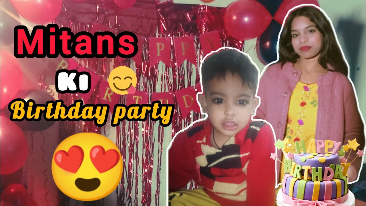 Birthday party 🥳| end miss mat karna 😅|#vbloger #vlog 
