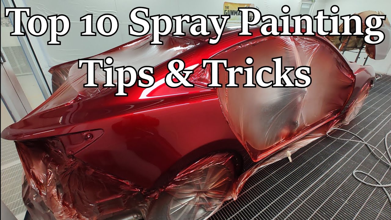 10 лучших советов и рекомендаций по окраске распылением