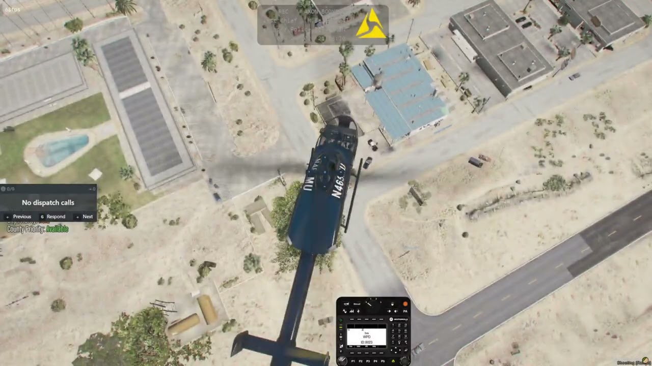 🚁 AIR-1 Overhead! Police Helicopter Guides Units to the Suspect | Southern State RP