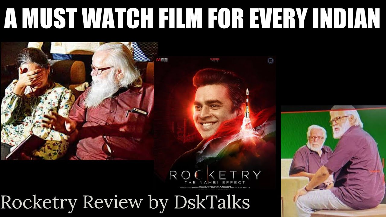 Rocketry Film Review by DskTalks | S Nambi Narayanan | R Madhavan | Shah Rukh Khan.