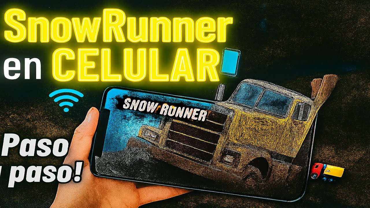 👉 Cómo Jugar SnowRunner en tu CELULAR 📱 | Tutorial Fácil y Rápido