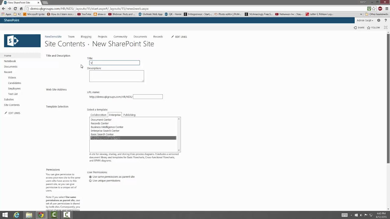 SharePoint Search and Visio Templates